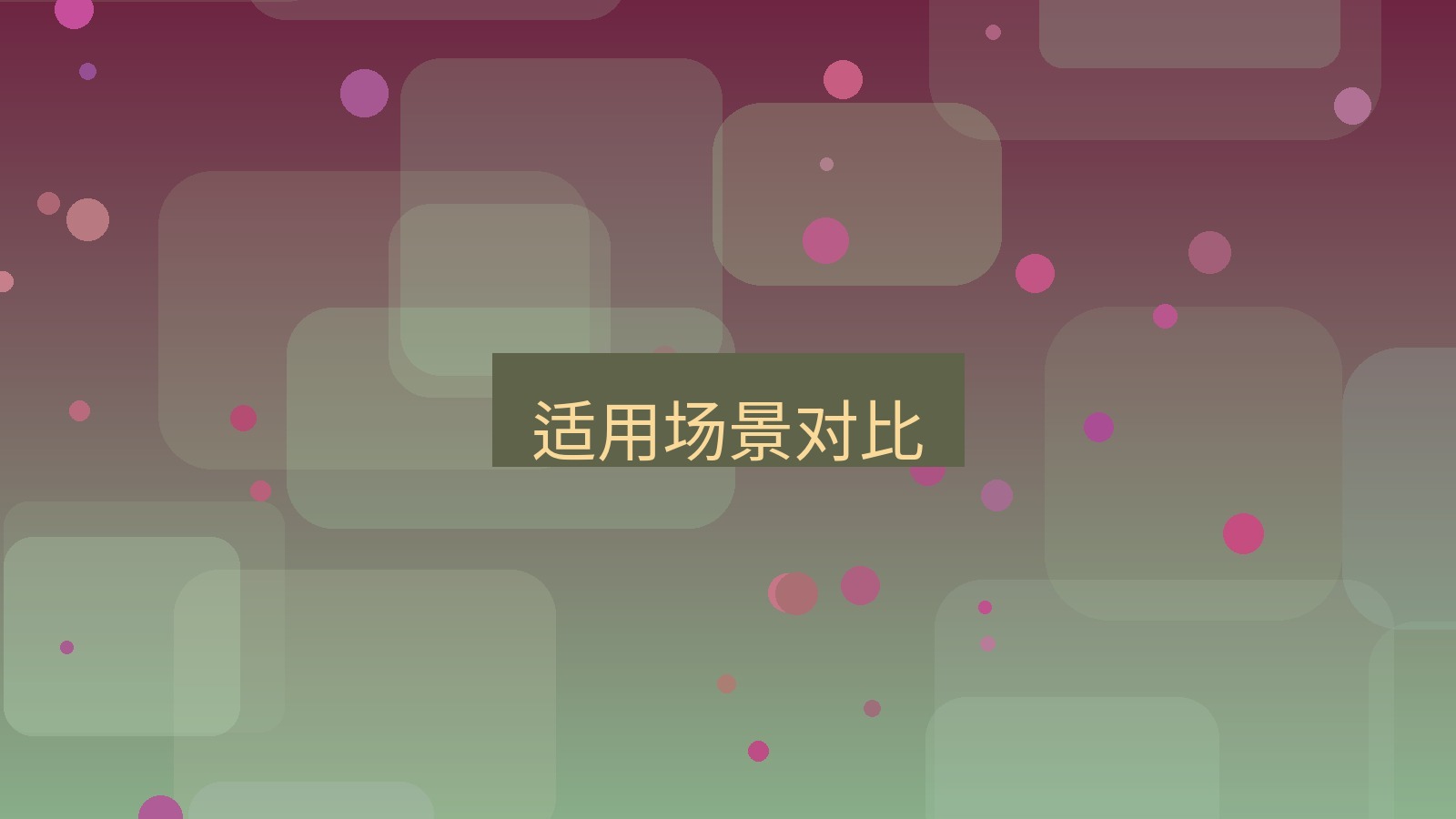 快连 适用场景对比