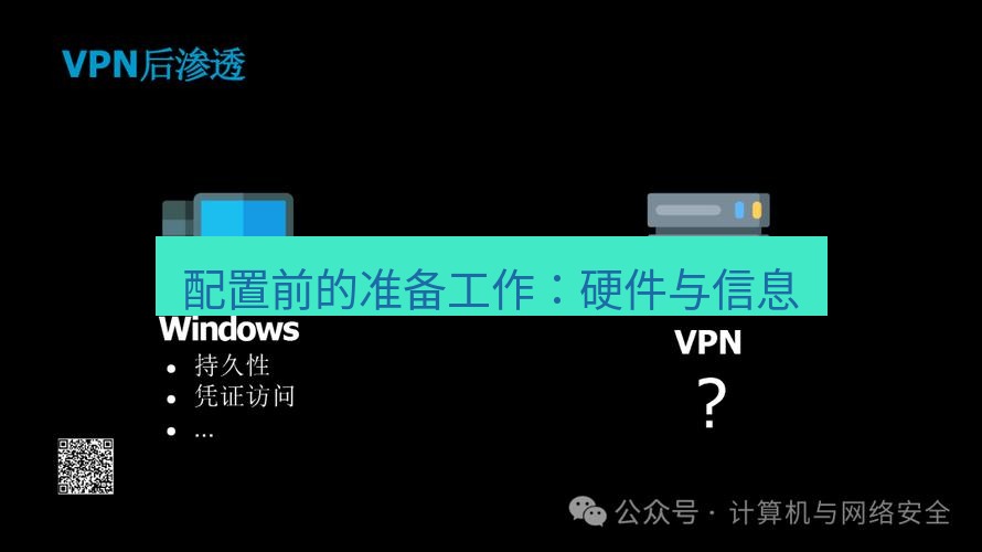 快连VPN 配置前的准备工作：硬件与信息